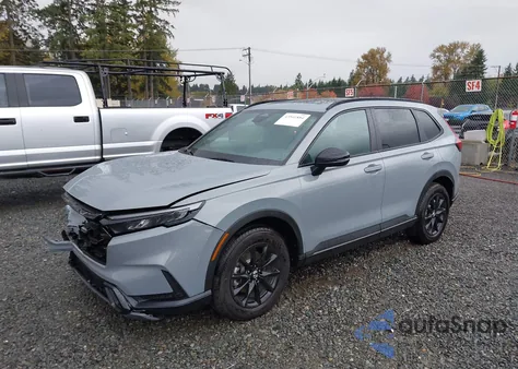 2026 Honda Cr-V Hybrid Awd Sport-L из США, поврежденный, VIN 7FARS6H82TE001014